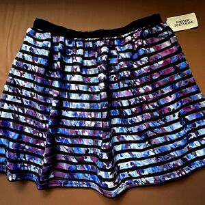 Forever 21 Skirt – Size S (NWT), black, purple and blue